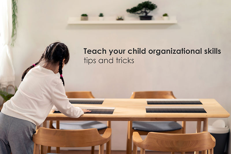 teach child organization skills